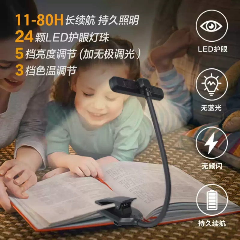 E9182 Portable Rotatable Bedside Reading Light
