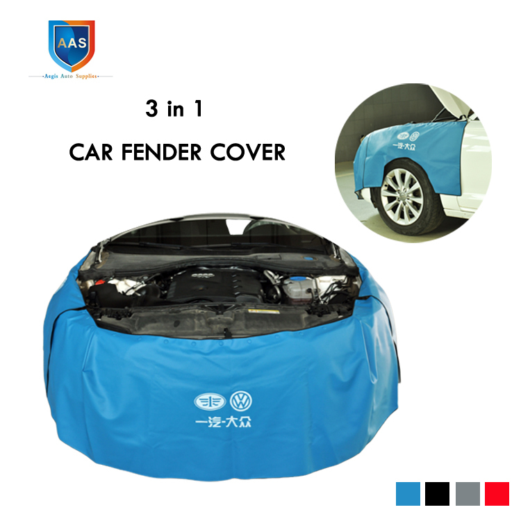 PVC Leather 3-in-1 Car Fender Cover