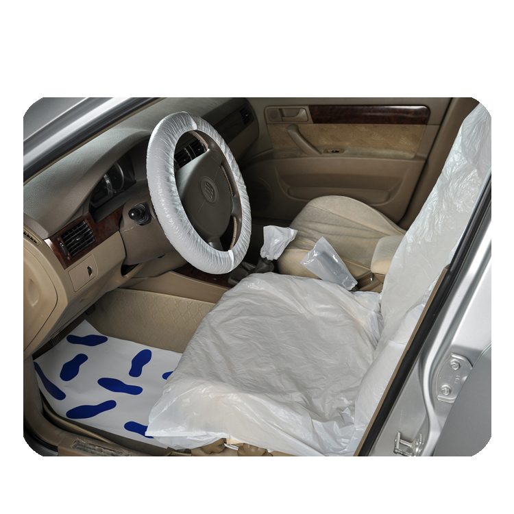 Disposable 5 in 1 Car Protection Kit