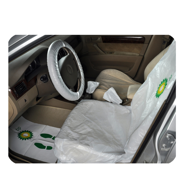 Disposable 5 in 1 Car Protection Kit