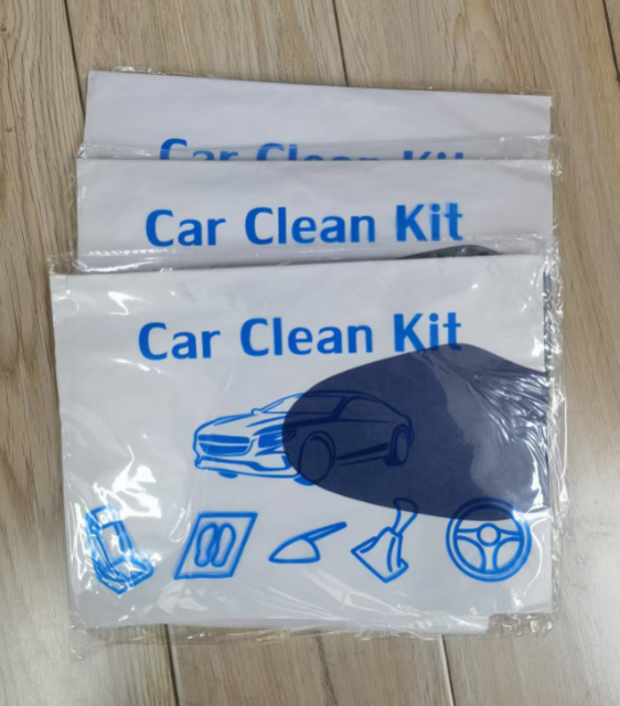 Disposable 5 in 1 Car Protection Kit
