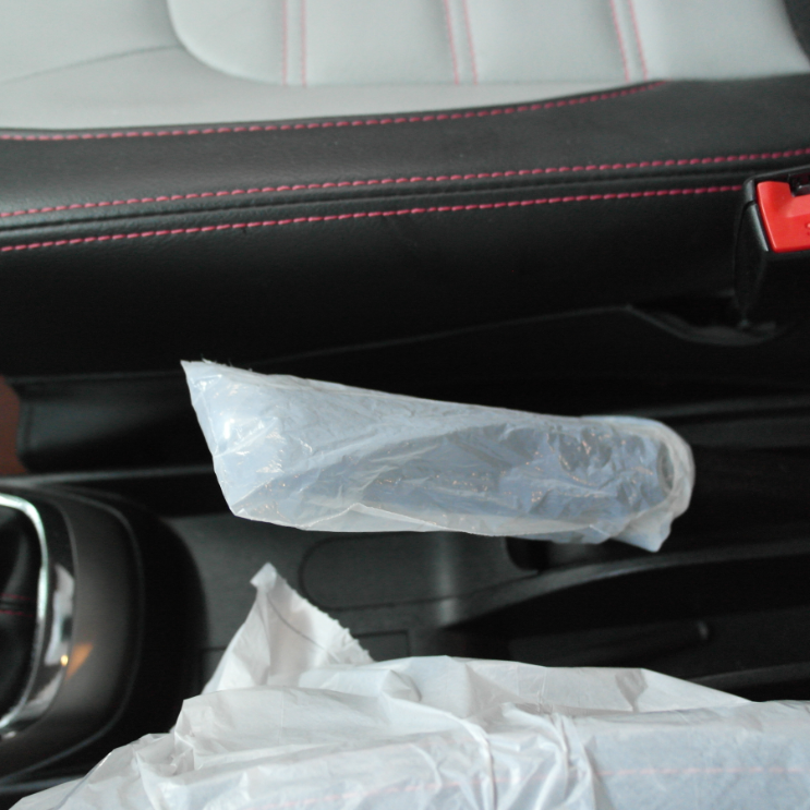 Plastic Car Hand Brake Cover