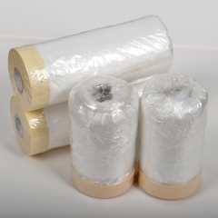 Pre-taped Masking Film
