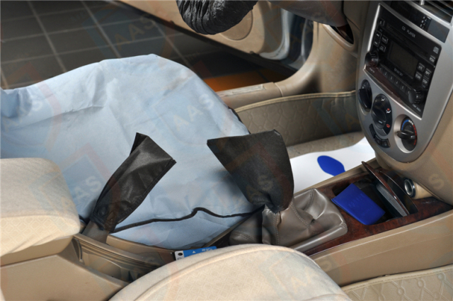 Capa de freio de mão de carro não tecida