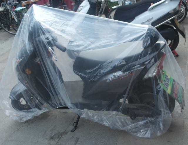 플라스틱 오토바이 커버