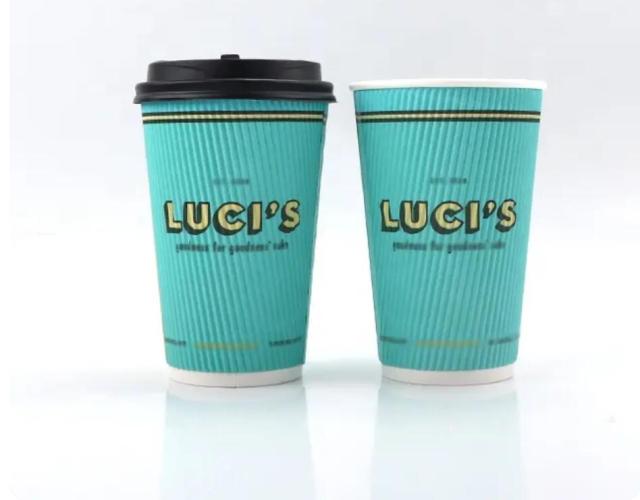 16oz ripple wall paper cup