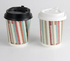 8oz double wall paper cup