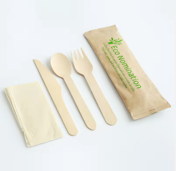 wooden cutlery