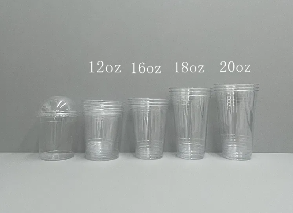 compostable PLA plastic cup eco friendly for cold drink juice cup