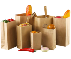 disposable paper bag SOS paper bag FSC paper customized design Eco-friendly