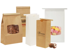 disposable paper bag SOS paper bag FSC paper customized design Eco-friendly