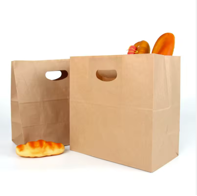 disposable paper bag SOS paper bag FSC paper customized design Eco-friendly