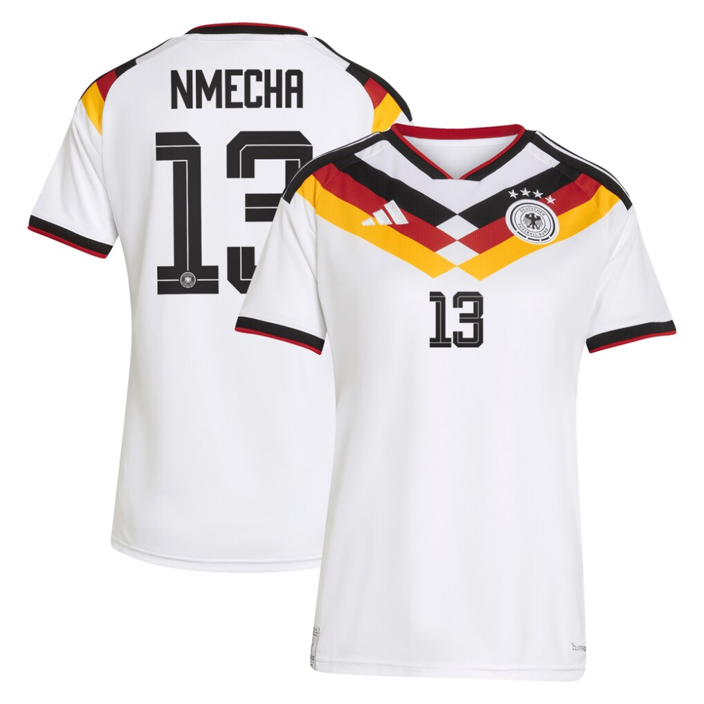 Deutschland 26 Heimtrikot - Frauen mit Aufdruck Nmecha 13