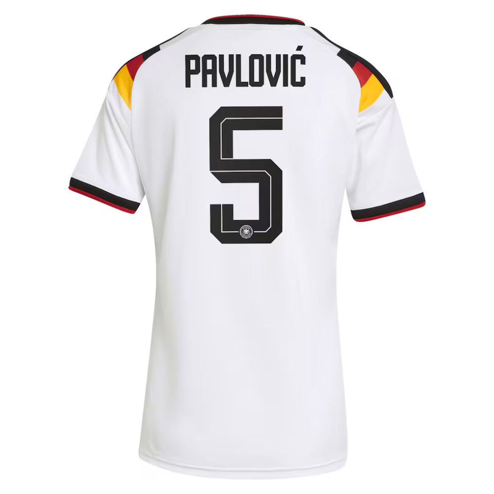 Deutschland 26 Heimtrikot - Frauen mit Aufdruck Pavlović 5