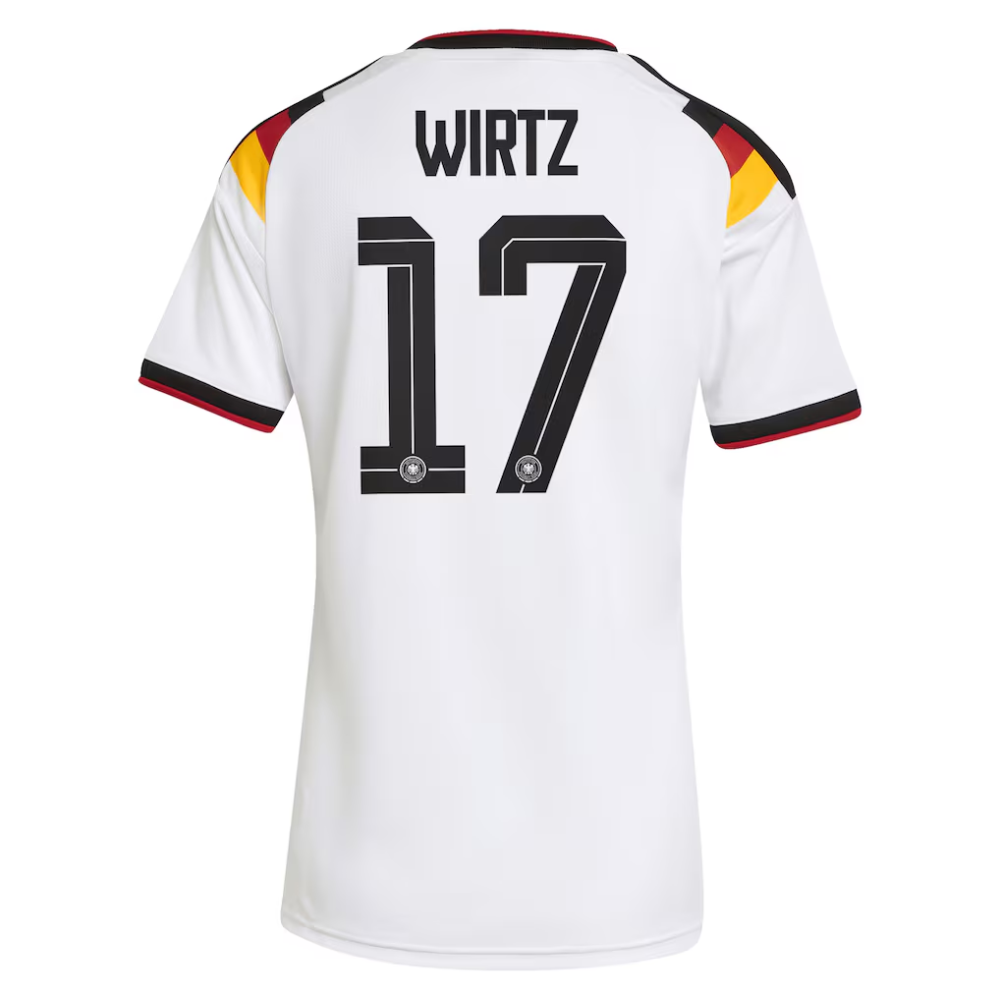 Deutschland 26 Heimtrikot - Frauen mit Aufdruck Wirtz 17