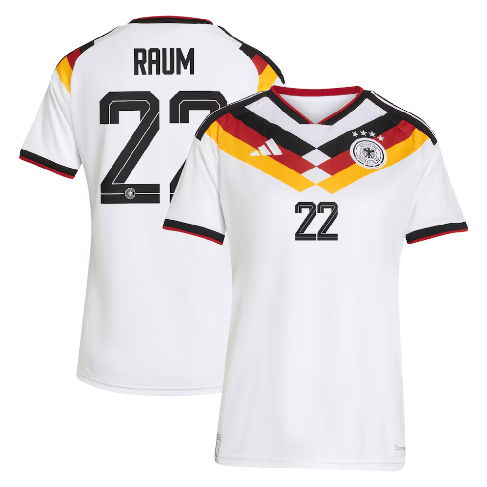 Deutschland 26 Heimtrikot - Frauen mit Aufdruck Raum 22