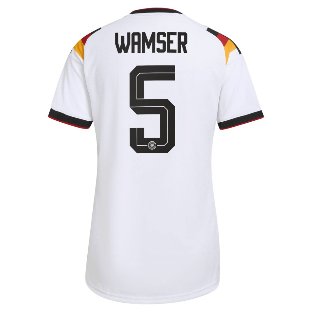 Offizielles Heim der deutschen Nationalmannschaft von adidas für die Saison 2026 - Damen mit Aufdruck Wamser 5