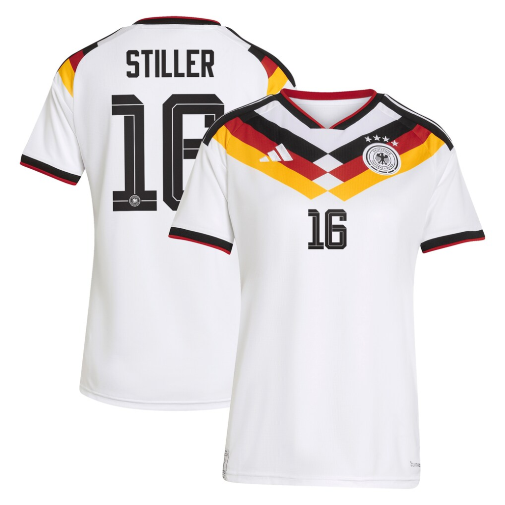 Deutschland 26 Heimtrikot - Frauen mit Aufdruck Stiller 16