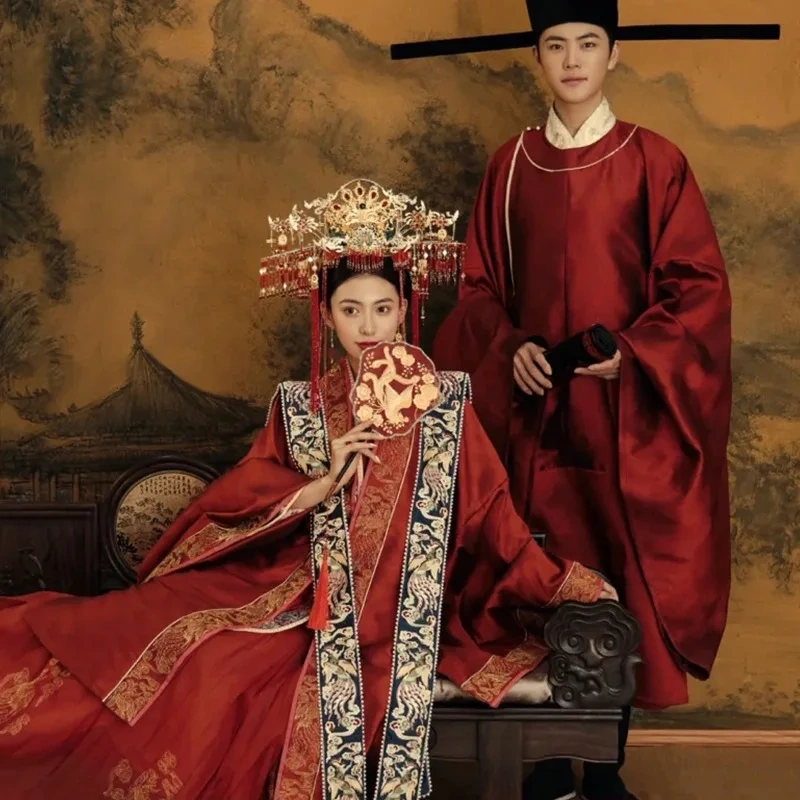 SUNNY Wedding Dress Song Dynasty Luxurious Ancient Style Wedding Dress Hanfu