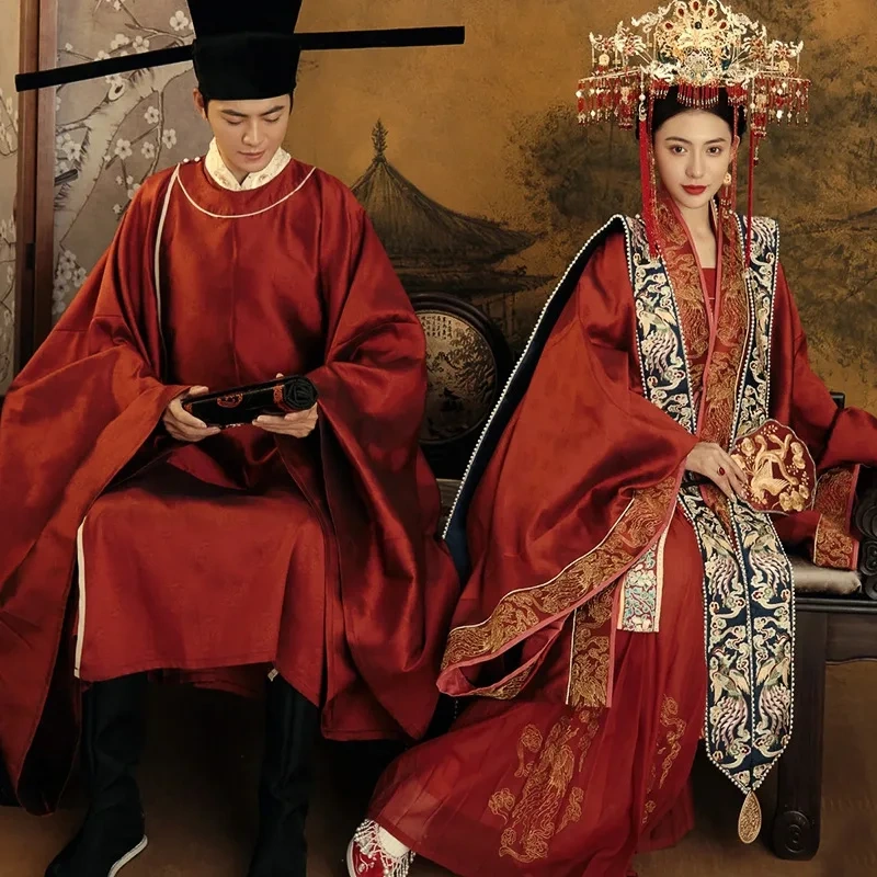 SUNNY Wedding Dress Song Dynasty Luxurious Ancient Style Wedding Dress Hanfu