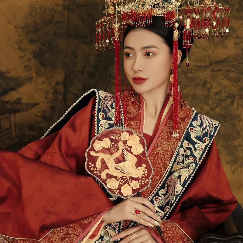 SUNNY Wedding Dress Song Dynasty Luxurious Ancient Style Wedding Dress Hanfu