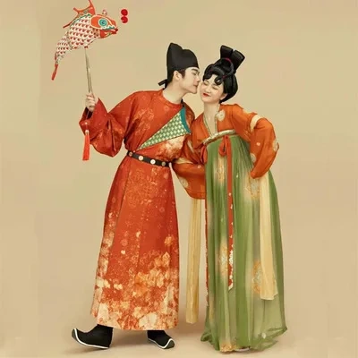 Hot Hanfu Spring and Summer Traditional Chinese Clothing Both Men and Women