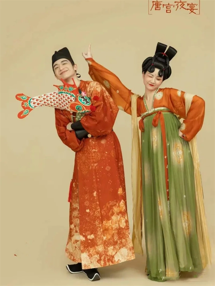 Hot Hanfu Spring and Summer Traditional Chinese Clothing Both Men and Women