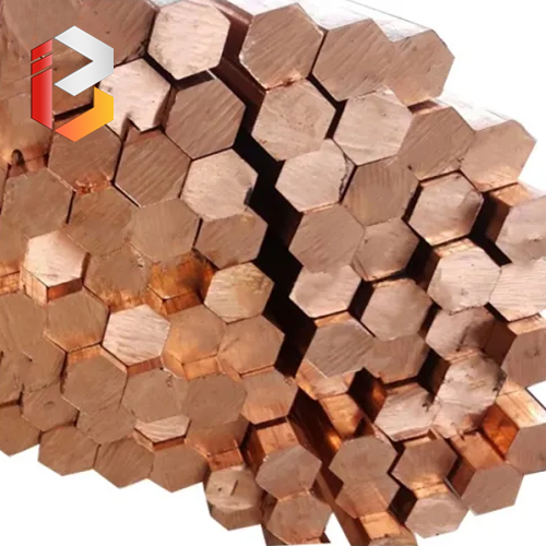 Copper Hexagon Rod