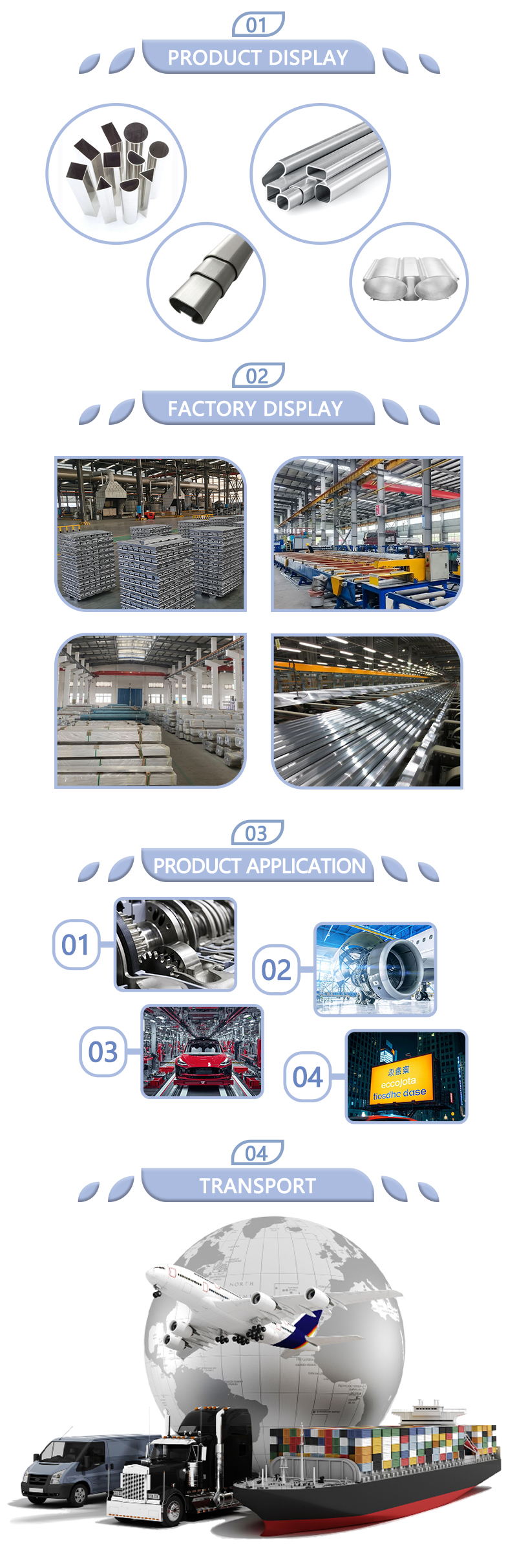 Pure Embossed Aluminium Tube