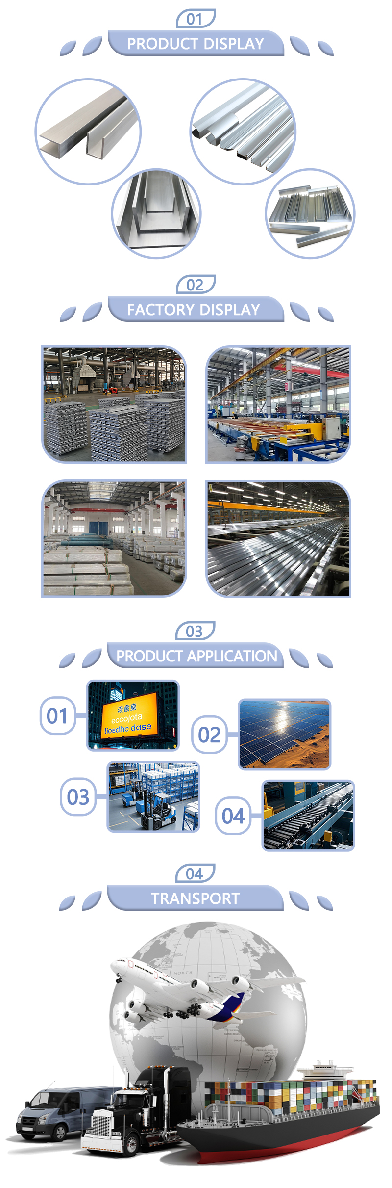 Slot Shaped Aluminum