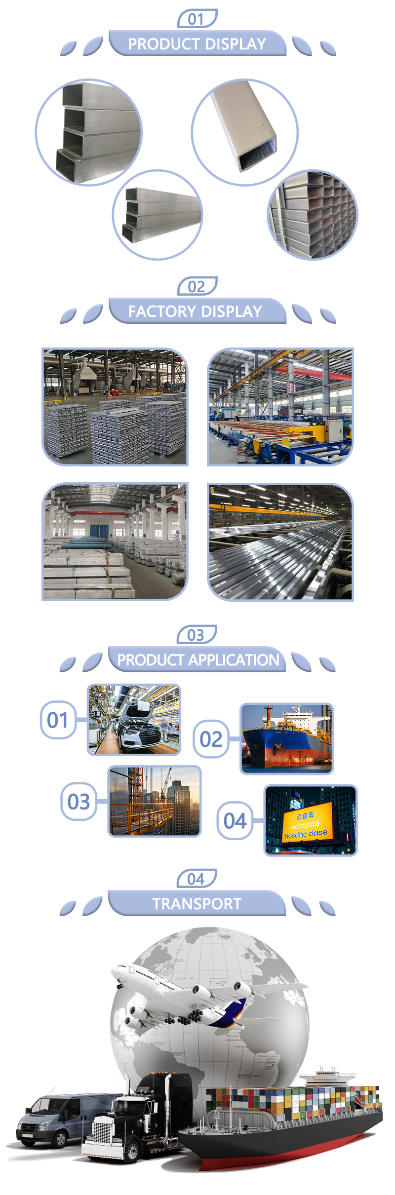 Aluminum Alloy Rectangle Tube