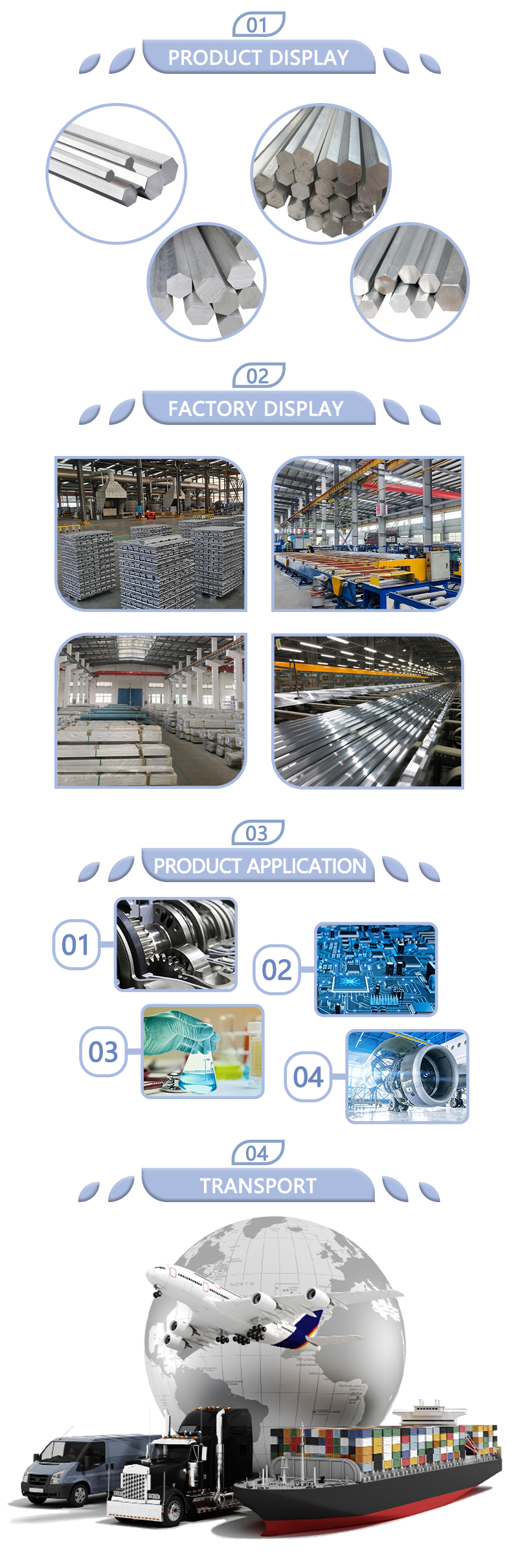 Aluminum Hexagon Rod