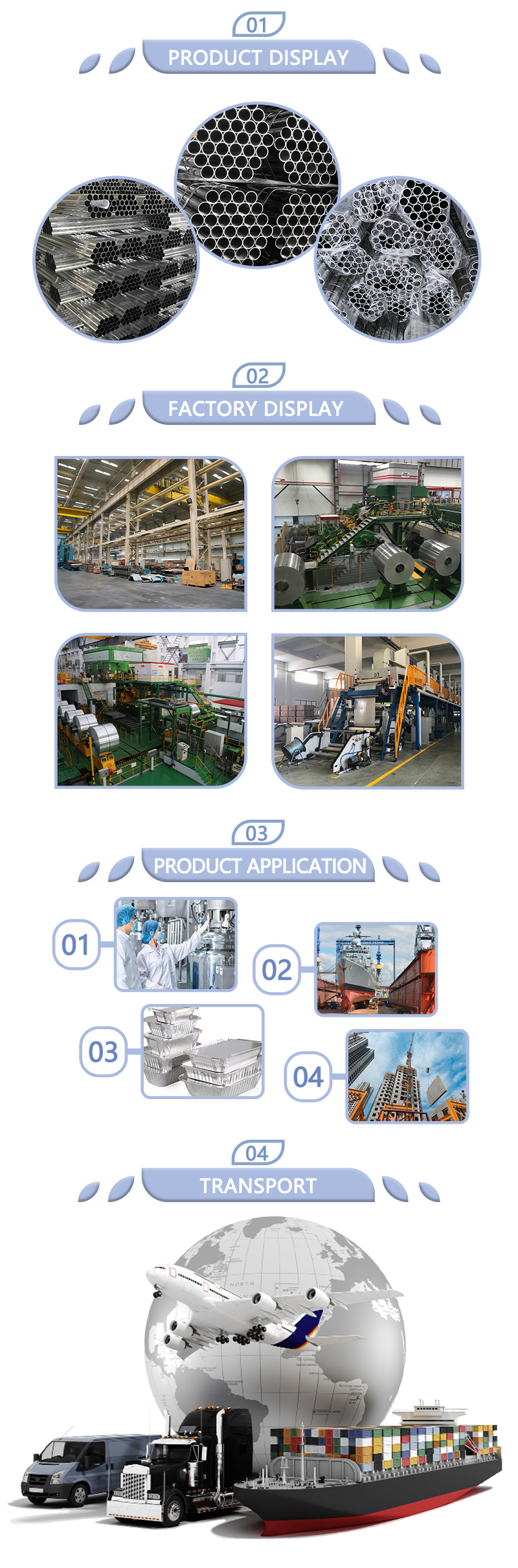 Anti-rust Aluminum Alloy Round Tube