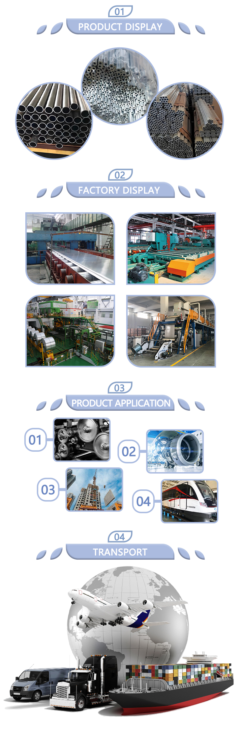 Hard Aluminum Alloy Round Tube