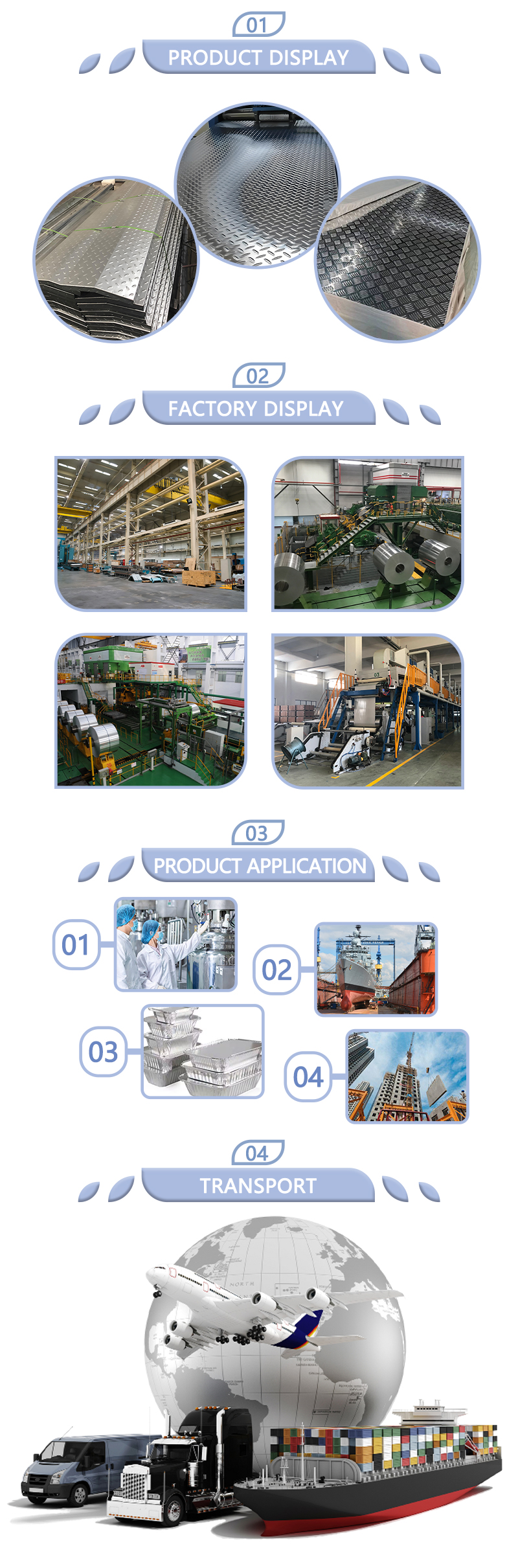 Anti-rust Embossed Aluminium Alloy Sheet