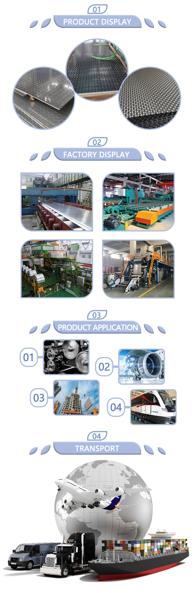 Hard Embossed Aluminum Alloy Sheet