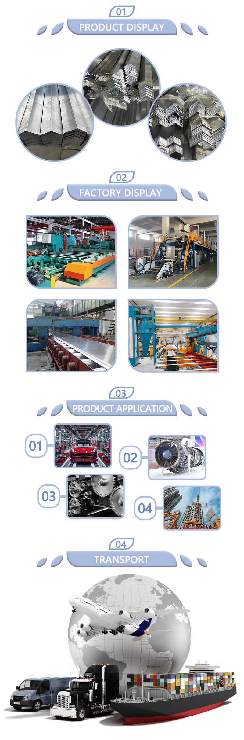 Equilateral Triangle Shaped Aluminum Profiles