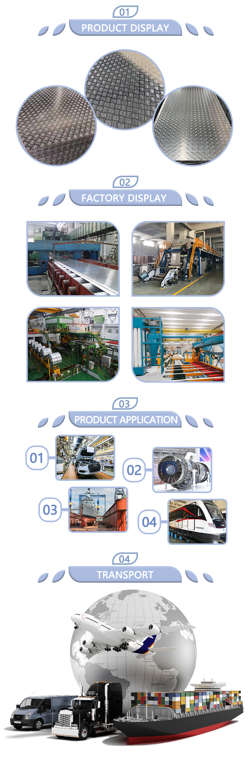 Forging Embossed Aluminum Alloy Sheet