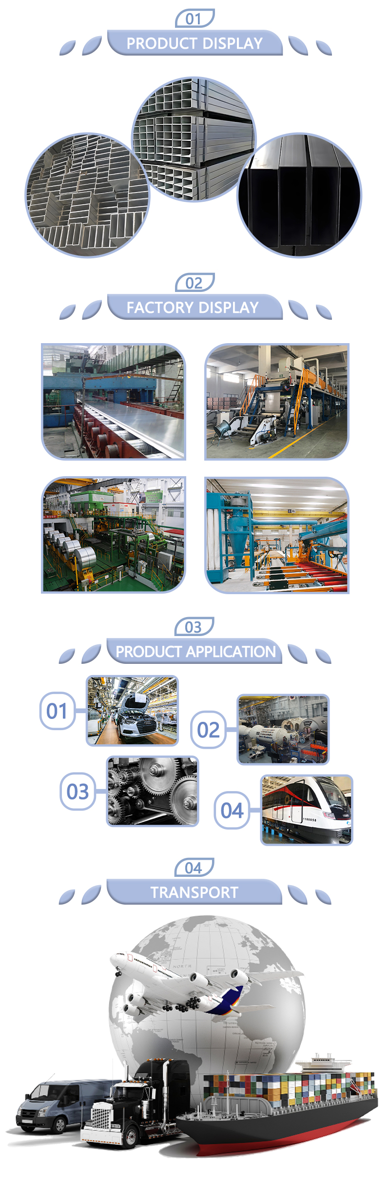 Forging Aluminum Alloy Rectangle Tube