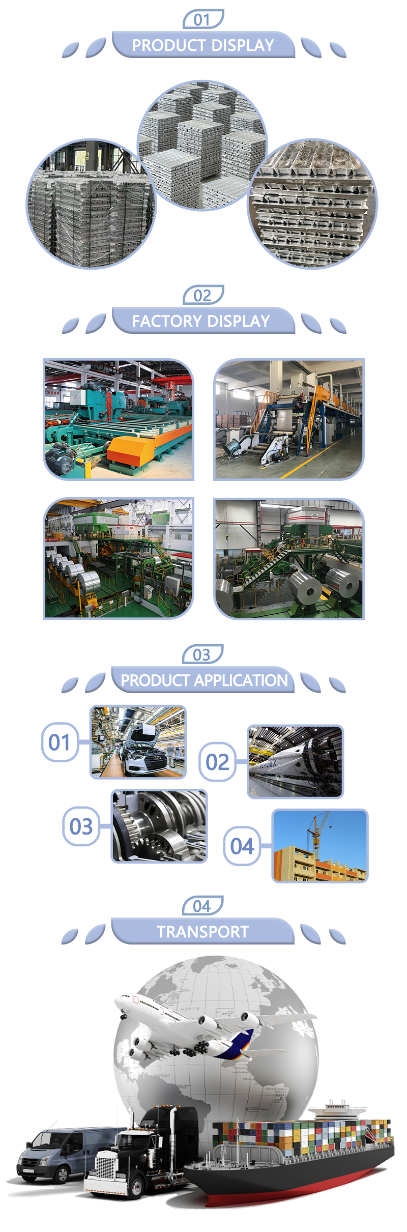 Casting Aluminum Alloy Ingots