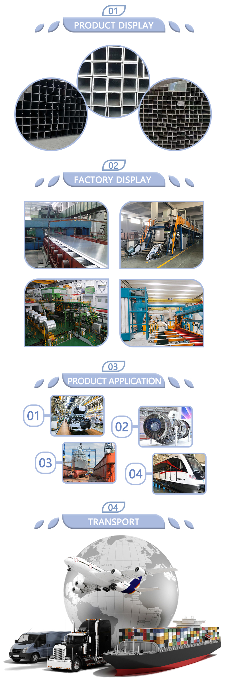 Forging Aluminum Alloy Square Tube