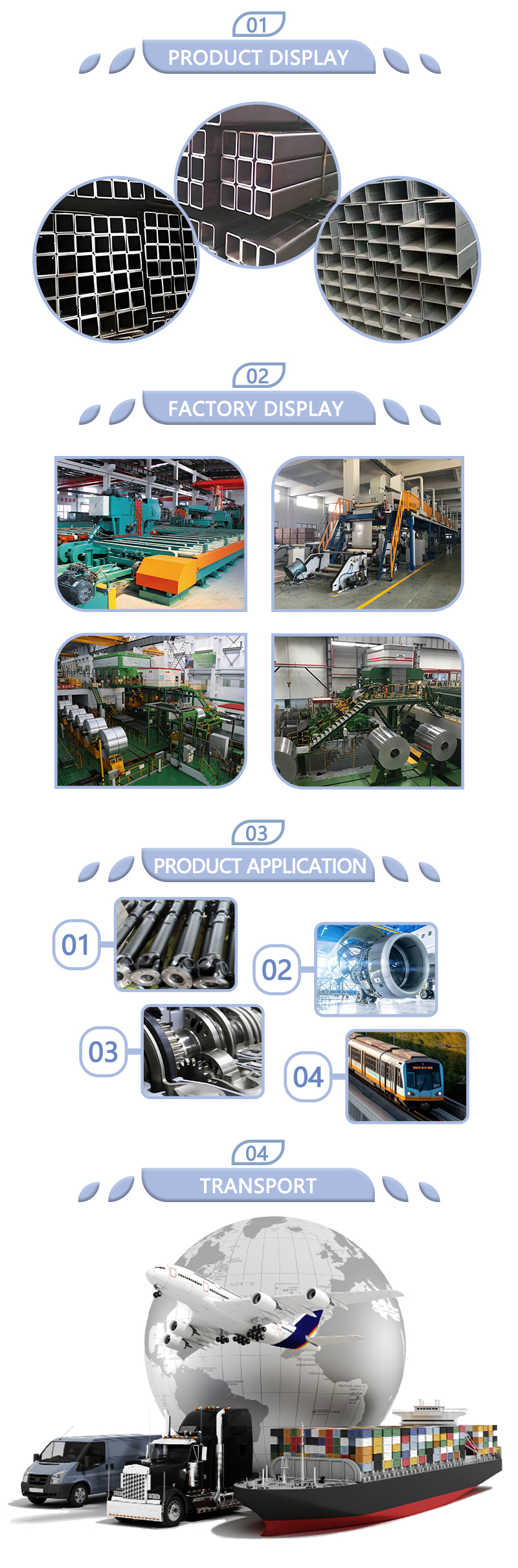 Superhard Aluminum Alloy Square Tube