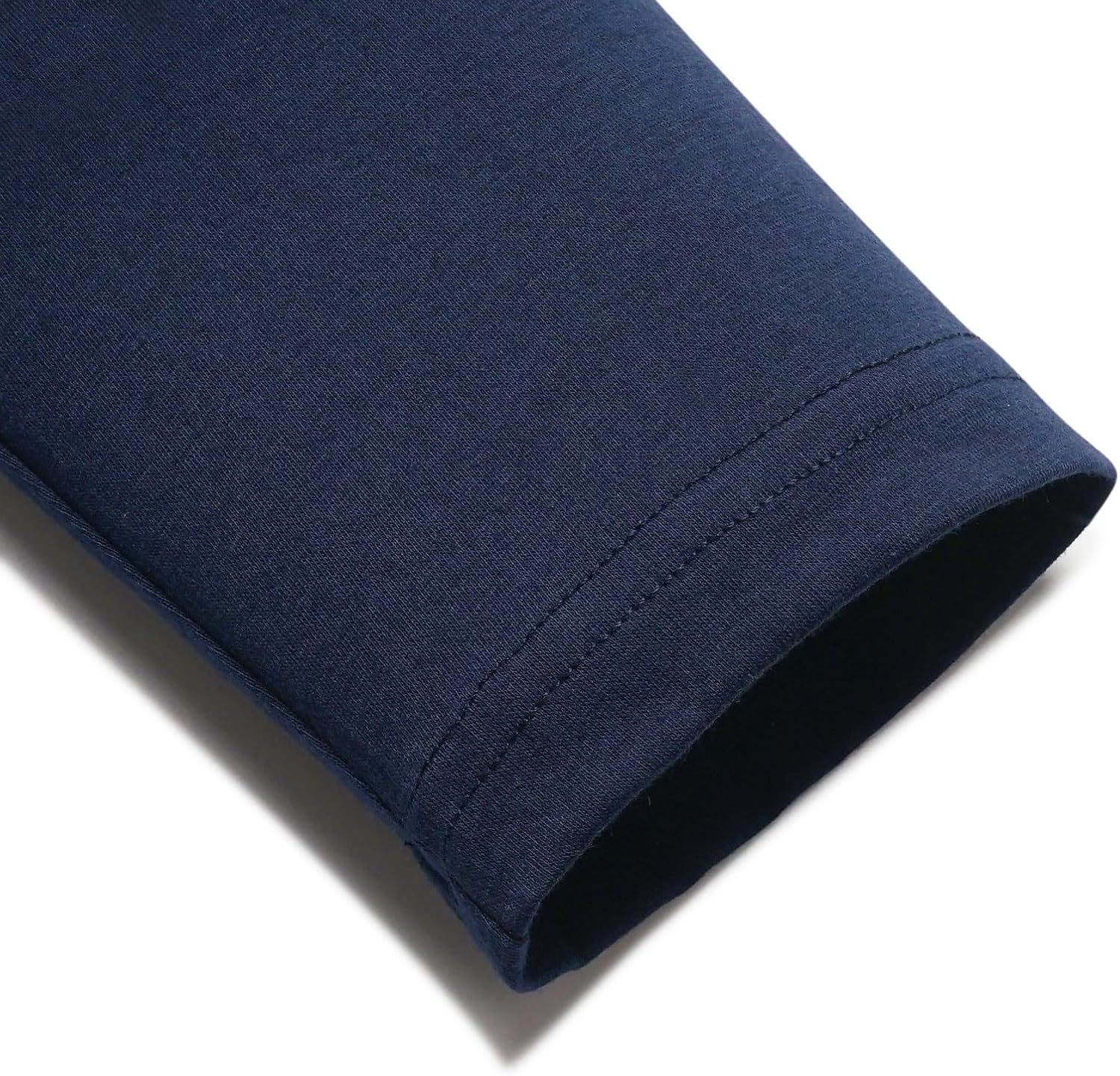 Long Sleeve T-Shirt Men's Shirt Tops Cotton Long Sleeve V Neck Henley Shirt Tee Top T-Shirts with Button Placket