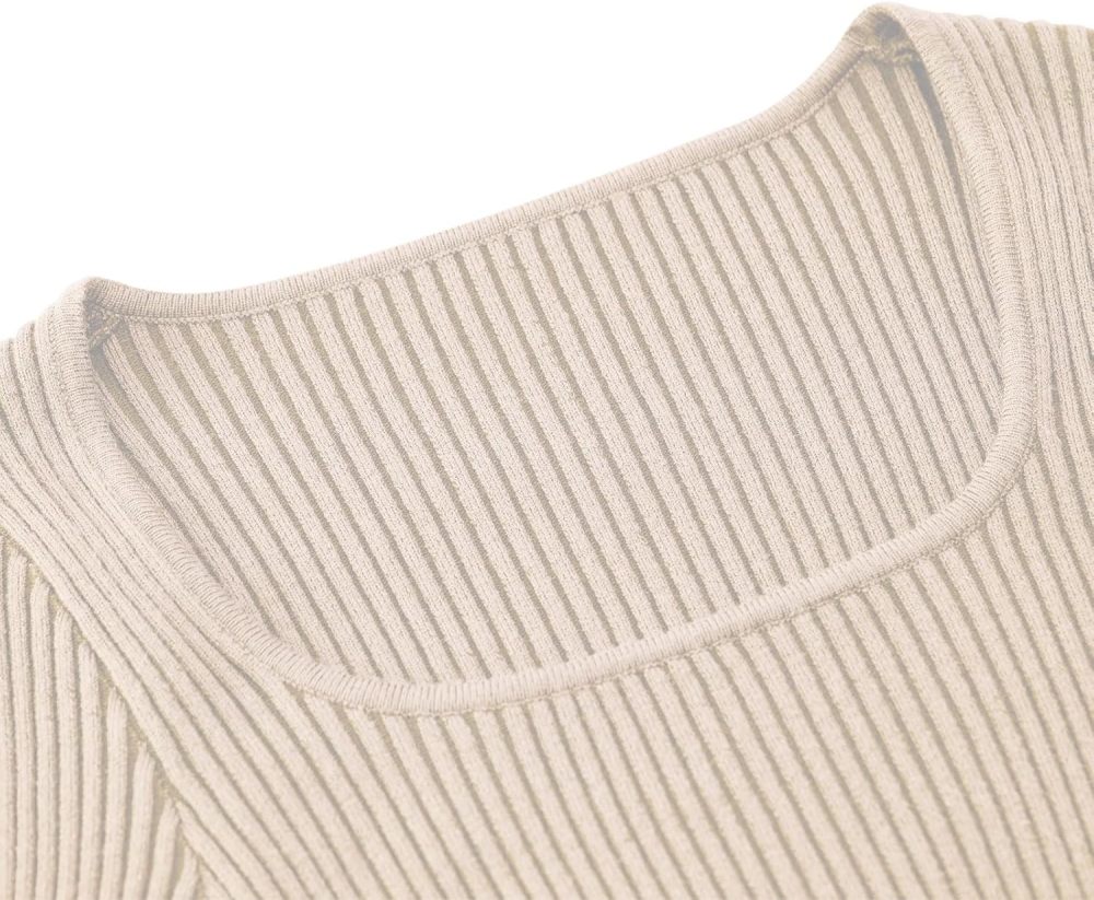 Women's Knitted Bodycon Casual Dress Jumper Dress Midi Dresses Autumn Winter Knitted Bodycon Dress Midi Dress