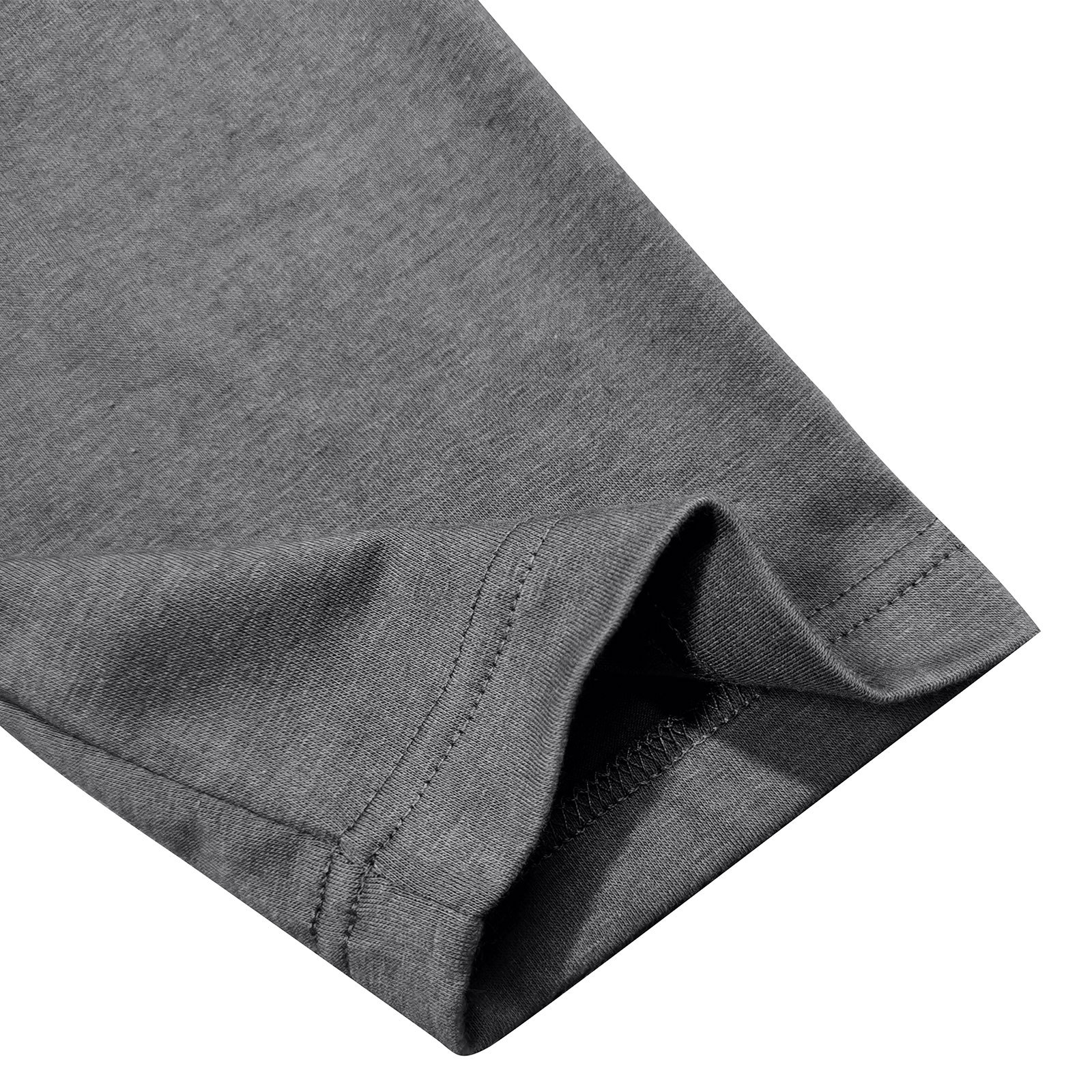 Long Sleeve T-Shirt Men's Shirt Tops Cotton V Neck Henley Shirt Tee Top T-Shirts with Button