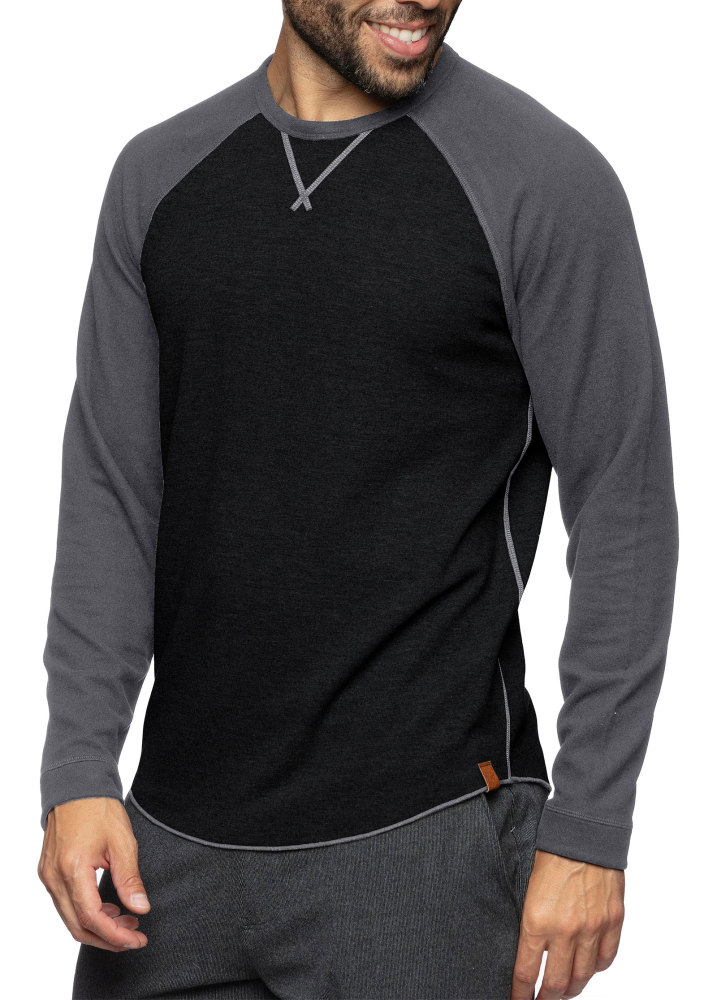 Long Sleeve Men's Long-Sleeved T-Shirt Tops Cotton Crew Neck Shirt Tee Top Long Sleeve T-Shirts