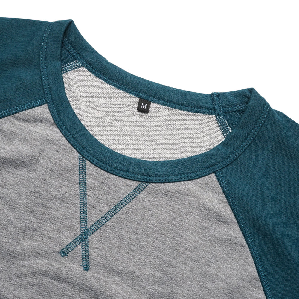 Long Sleeve Men's Long-Sleeved T-Shirt Tops Cotton Crew Neck Shirt Tee Top Long Sleeve T-Shirts