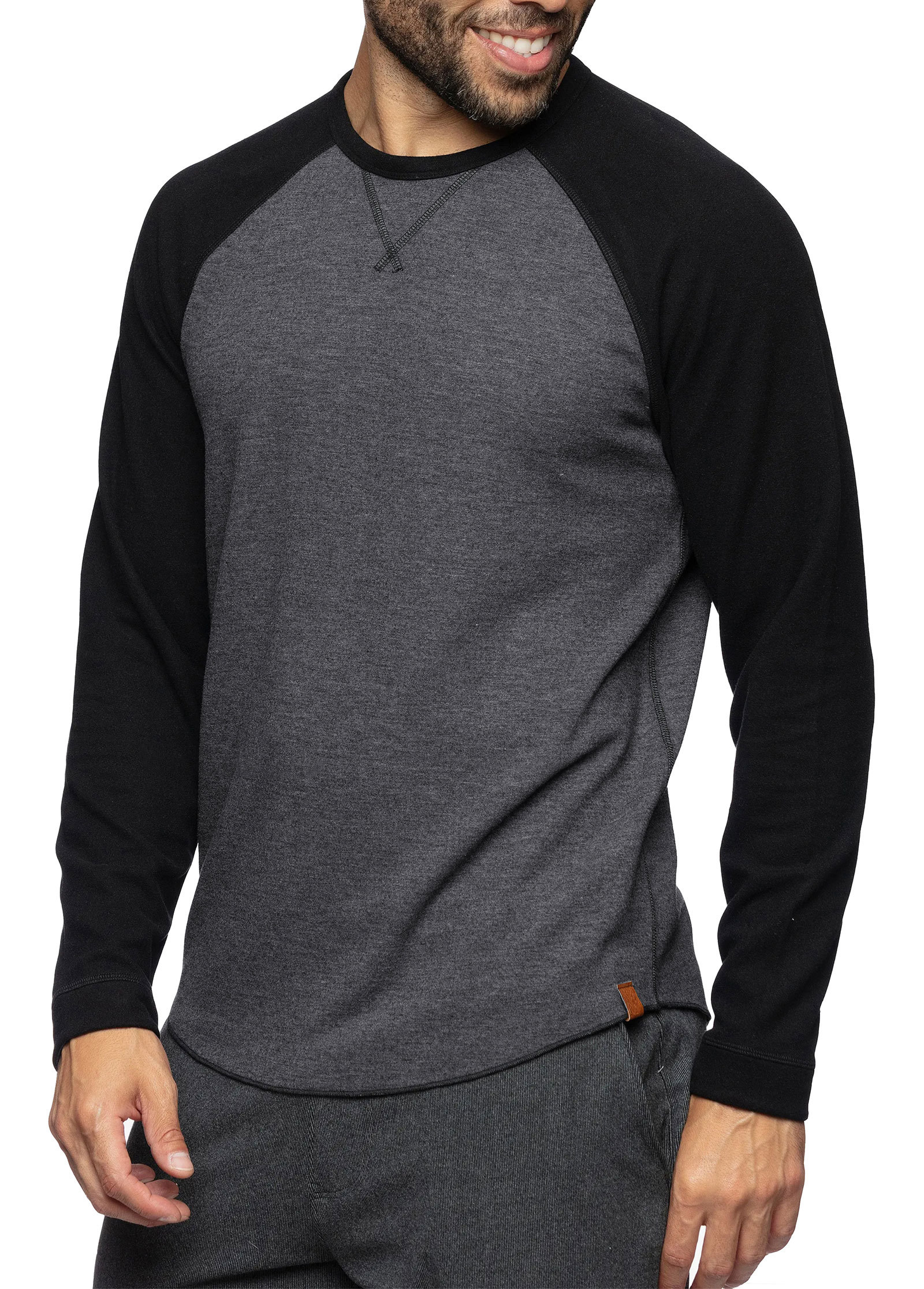 Long Sleeve Men's Long-Sleeved T-Shirt Tops Cotton Crew Neck Shirt Tee Top Long Sleeve T-Shirts