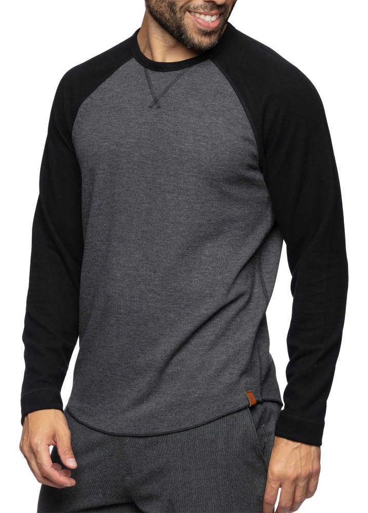 Long Sleeve Men's Long-Sleeved T-Shirt Tops Cotton Crew Neck Shirt Tee Top Long Sleeve T-Shirts