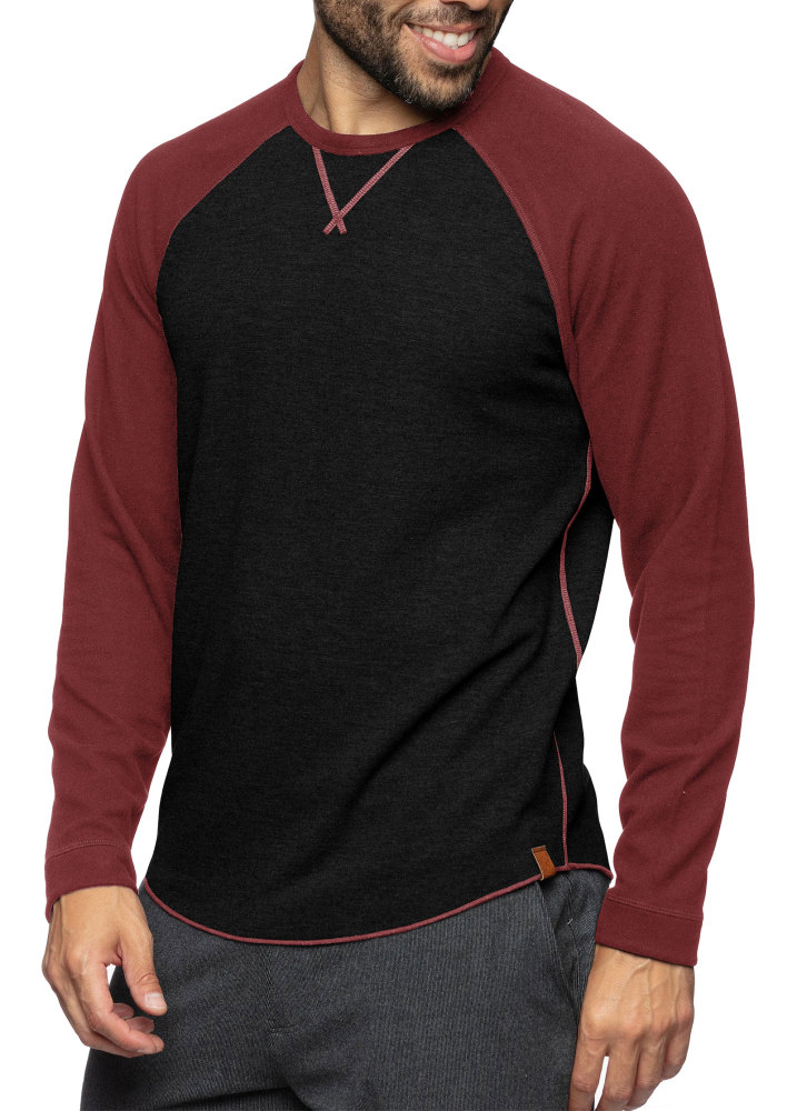 Long Sleeve Men's Long-Sleeved T-Shirt Tops Cotton Crew Neck Shirt Tee Top Long Sleeve T-Shirts